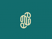 logotipo de la letra N,logotipo de la letra S