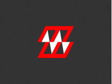 Letter Mw Or Wm Logo