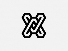 Letter Av Or X Logo