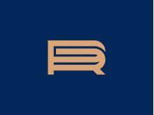 Logo Huruf R Dan P