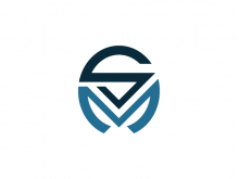 Letter S+m Monogram Logo