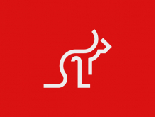 Logo Kanguru Minimalis