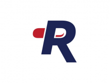 Letra R del logotipo de salud