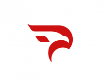 P And Garuda Letter Logo