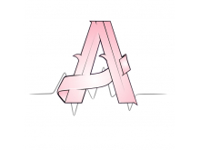 Inicial de logotipo A