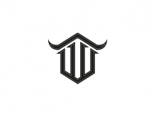 Uw Bull Initial Logo