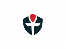 Letter T Spartan Logo