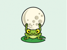 Moon Raised Frog