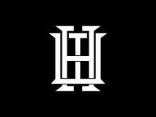 Logotipo del monograma Hw