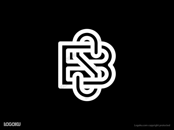 Logotipo del monograma Sb