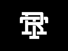 Logotipo del monograma TR