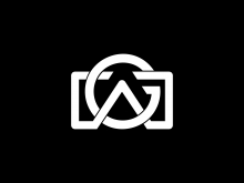 Logotipo del monograma Gw