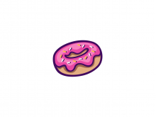 Logotipo de rosquilla