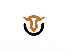 Letter O Owl Logo