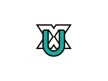 Letter Xu Or Ux Logo 