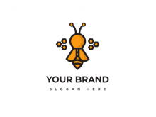 Logo Lebah Madu