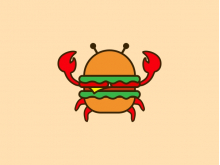 Logotipo Burgercrab