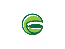 Logotipo de la letra C de Cangkir