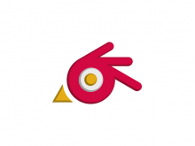 Logotipo de cabeza de pájaro