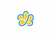 Jb Initial Logo With Flower