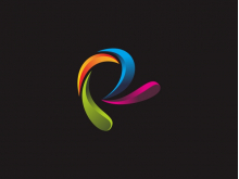 Huruf R Logo