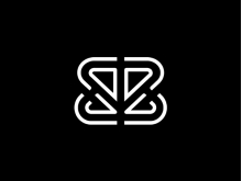 Letter Bb Line  Logo