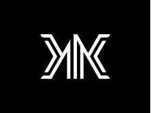 Letter Kk Or Kwk Logo