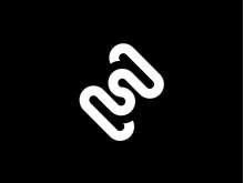 Logotipo de la letra S con estilo