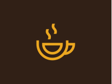 Happy Cafe Logo Design