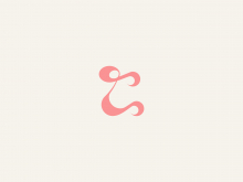Logotipo femenino de la letra C