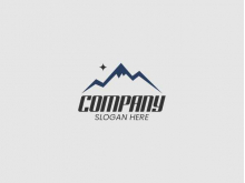 Logotipo de montaña
