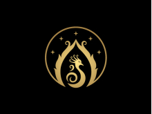 Logo Burung Merak Emas