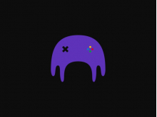 Logotipo de consola de terror