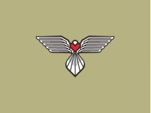 Wing Love Dove Logo