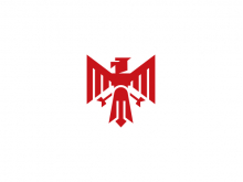 Logotipo de bádminton de Garuda