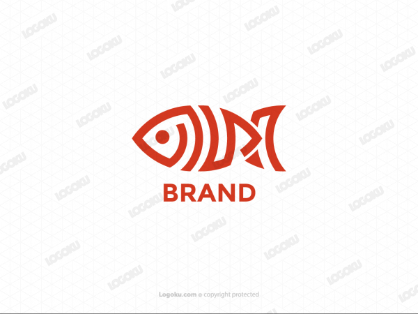 Logotipo de pescado