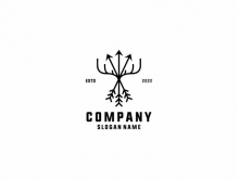 Arrow And Deer Logo
