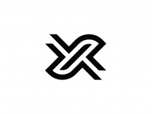 Letter Yr Atau X Logo