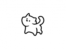 Kucing Outline Logo