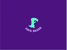 Logo F Dino Kid
