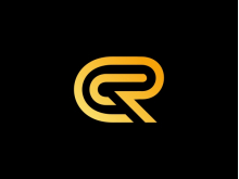 Logotipo de monograma Cr