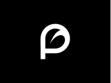 Logotipo de la hoja P