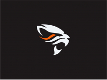 Logotipo abstracto de Jaguar