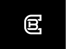 Monogram Cb Bc Simple Logo