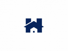 La letra H y el logotipo de la casa