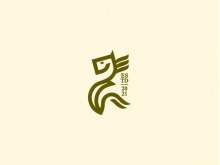 Logotipo moderno de Seahorse