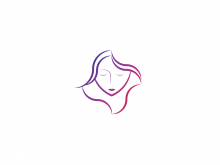 Logotipo de mujer hermosa