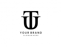Logotipo de la letra Tu