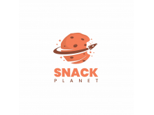 Einzigartiger Logo-Keks-Snack