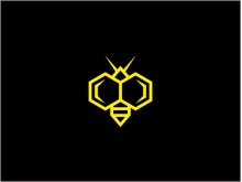 Bee Robot Logo